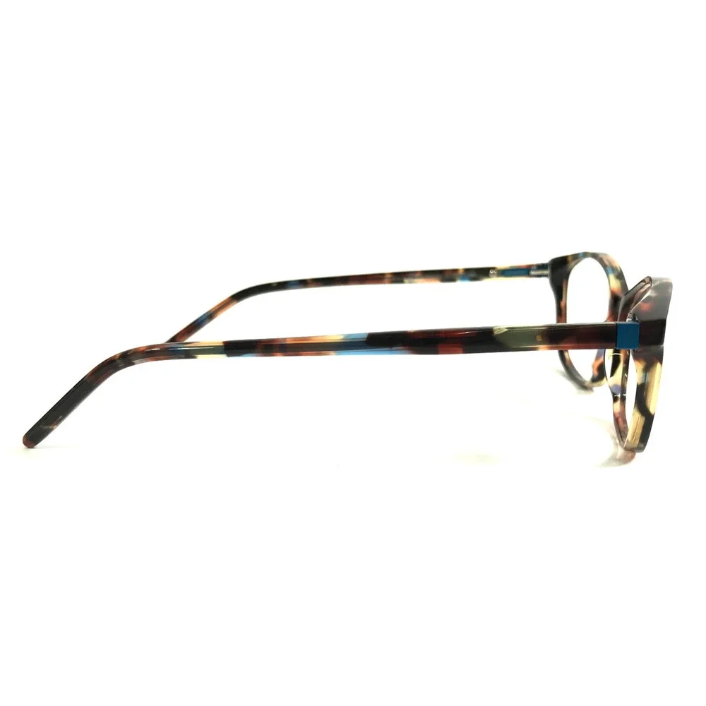 Tom Davies Eyeglasses Frames TD702 Col. 1979 Blue Brown Tortoise 51-15-140